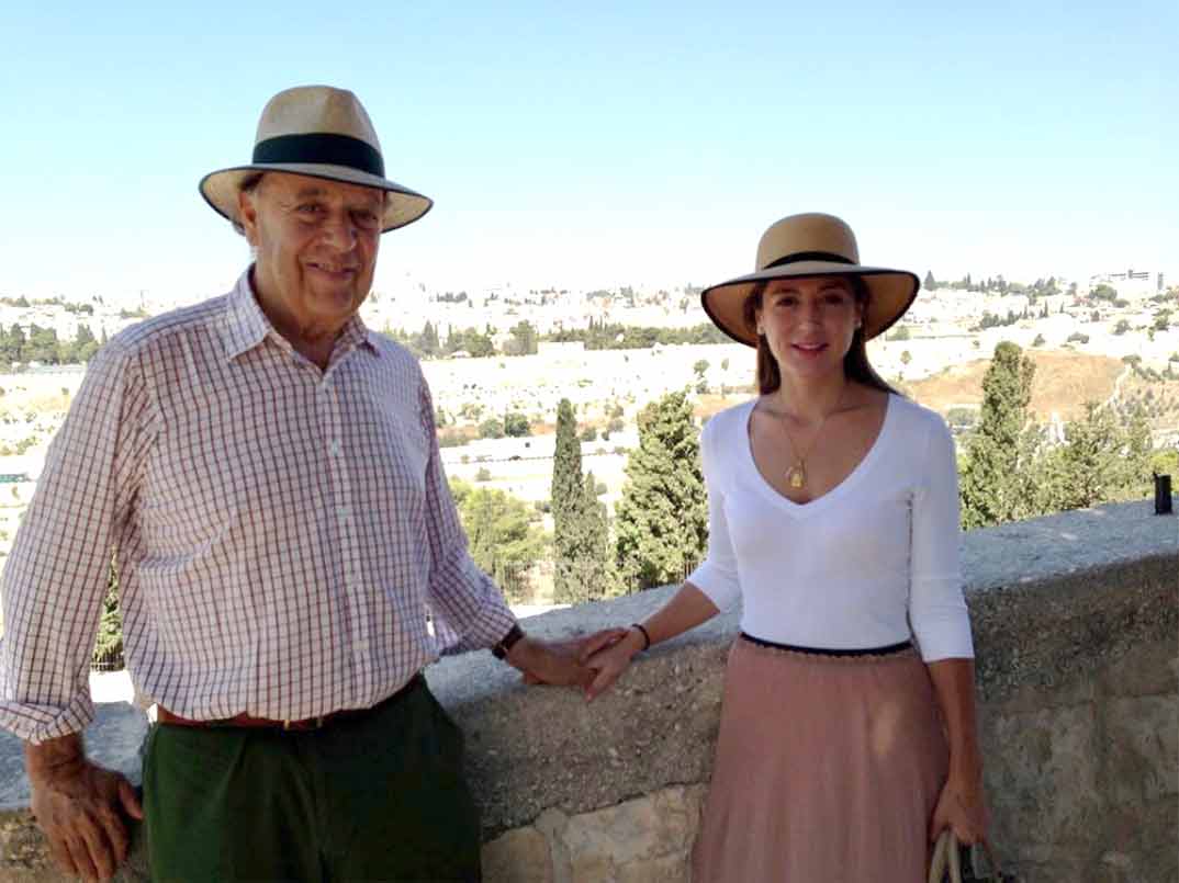 Tamara Falcó con su padre Carlos Falcó © Instagram