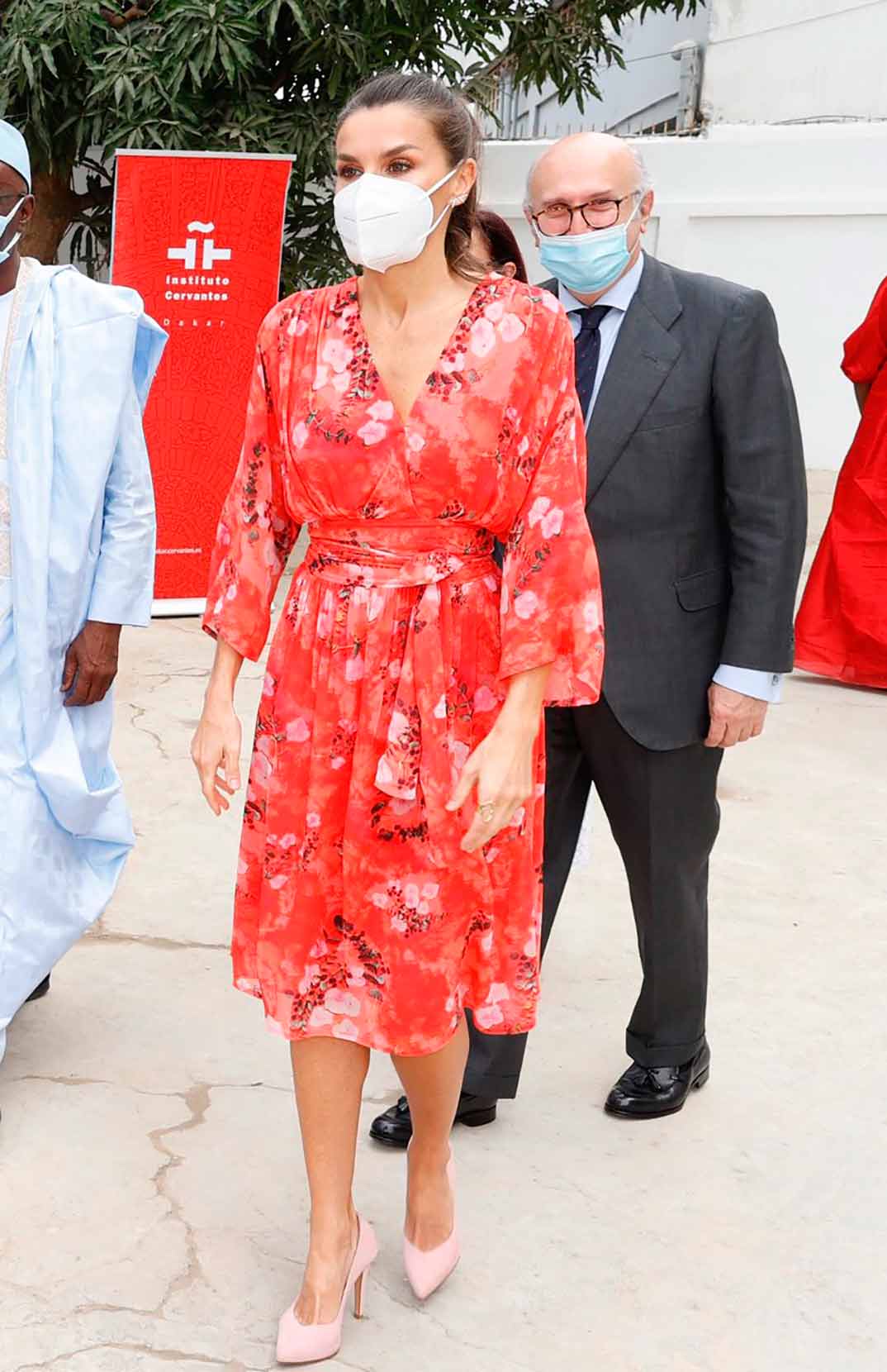 Reina Letizia en Senegal © Casa S.M. El Rey