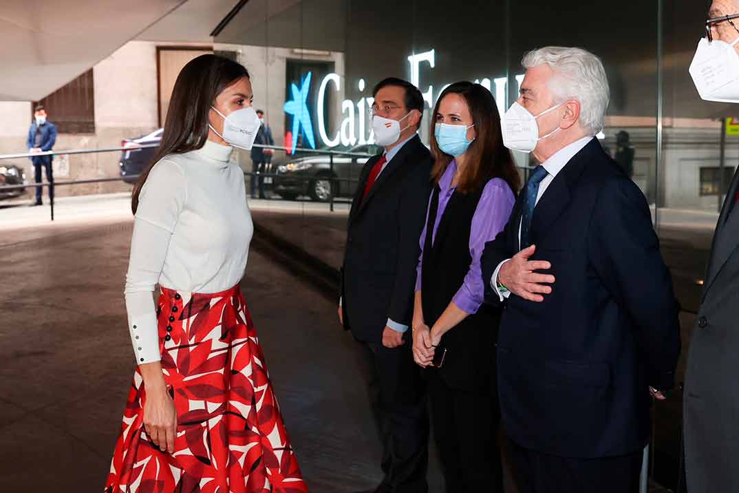 Reina Letizia y David Bisbal - 75º Aniversario UNICEF © Casa S.M. El Rey