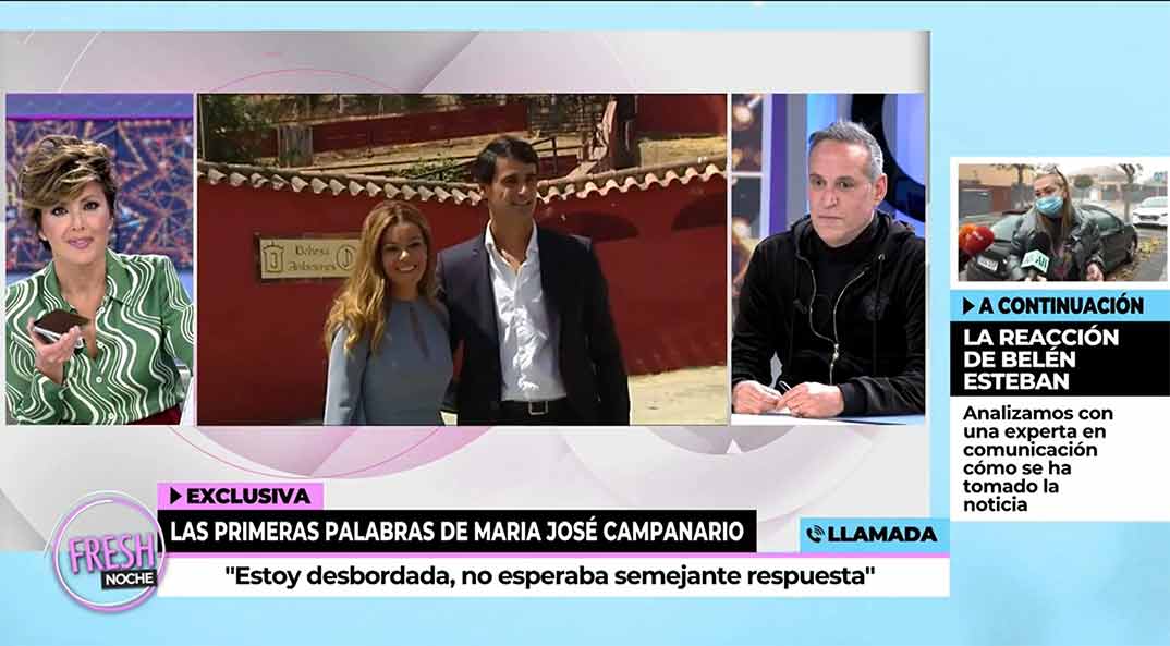 María José Campanario - Ya son las ocho © Telecinco