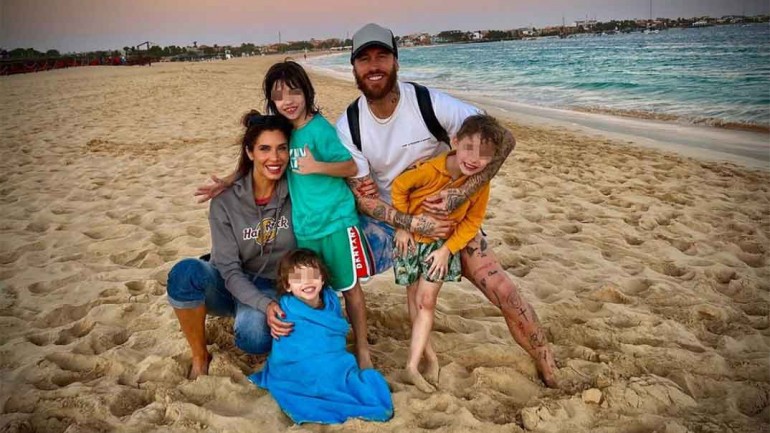 Las paradisíacas vacaciones de Pilar Rubio y Sergio Ramos con sus hijos para terminar el año