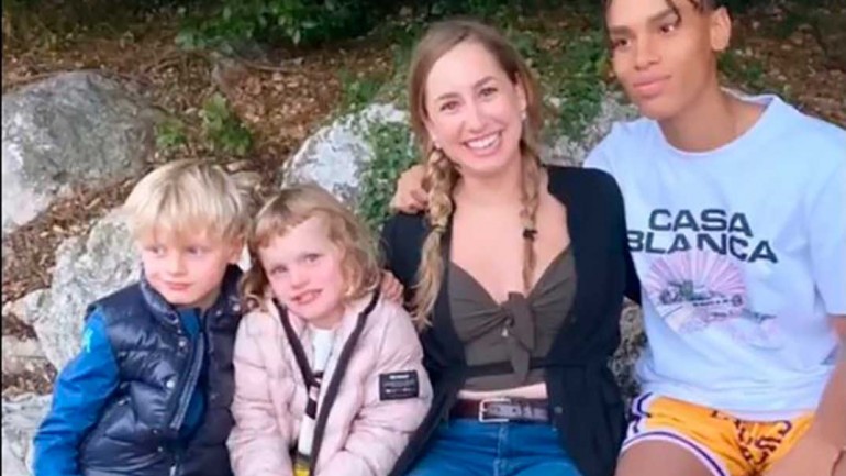 Primera fotografía de los cuatro hijos de Alberto de Mónaco juntos