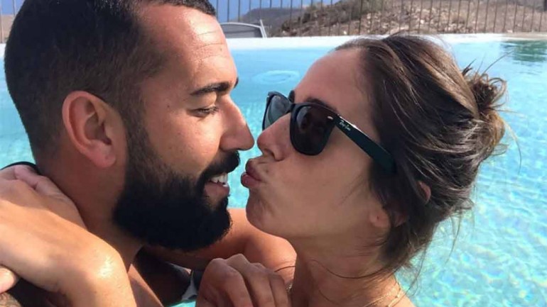 Anabel Pantoja y Omar Sánchez, con sus respectivas parejas, se encuentran en Ibiza