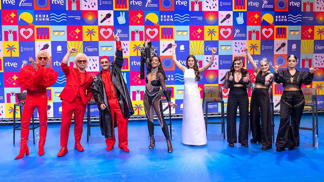 Chanel, Tanxugueiras, Blanca Paloma y Varry Brava - Benidorm Fest 2022 © RTVE