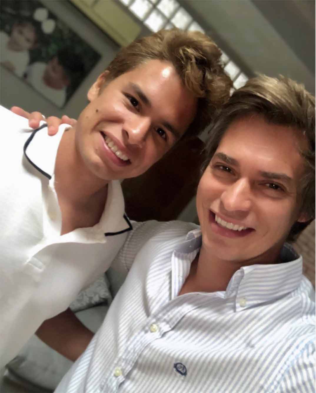 Carlos Baute con su hijo © Instagram