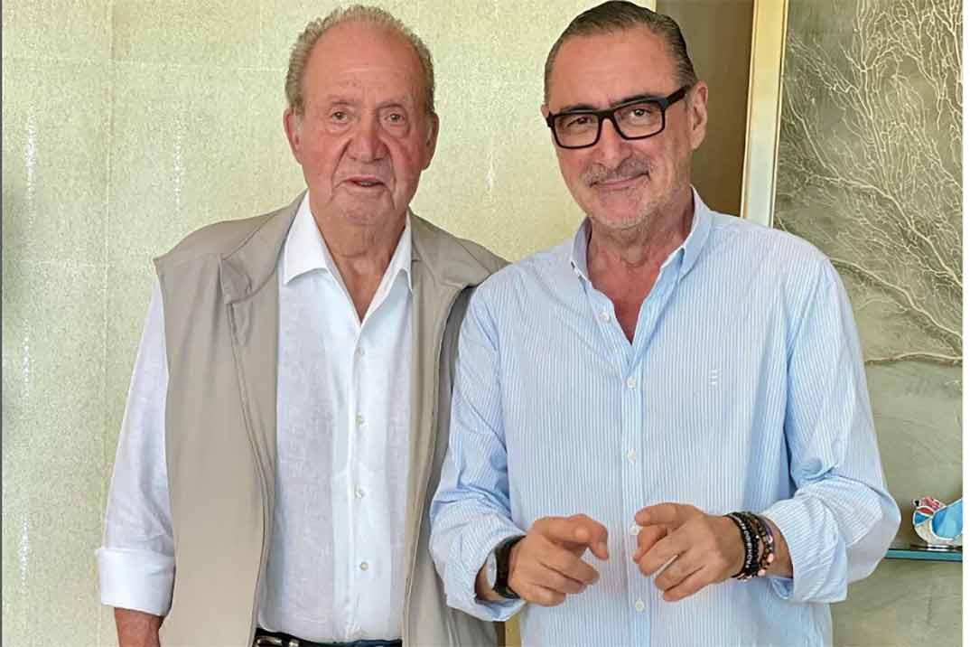 El rey Juan Carlos reaparece tras la separación de la Infanta Cristina e Iñaki Urdangarin