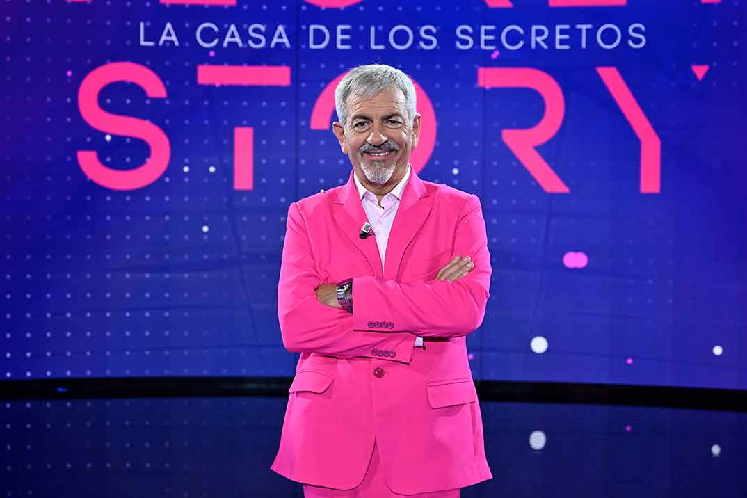 Carlos Sobera le «copia» el look a Rocío Carrasco