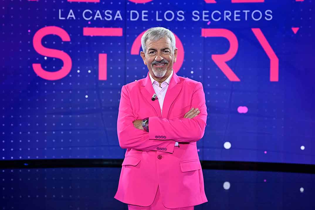 Carlos Sobera le “copia” el look a Rocío Carrasco