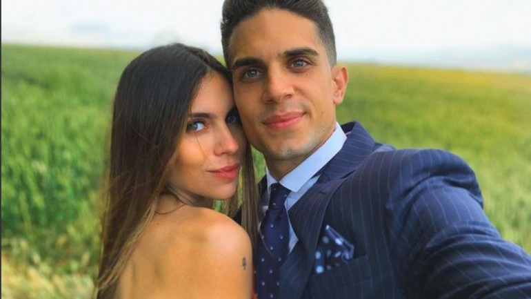 Marc Bartra y Melissa Jiménez se separan
