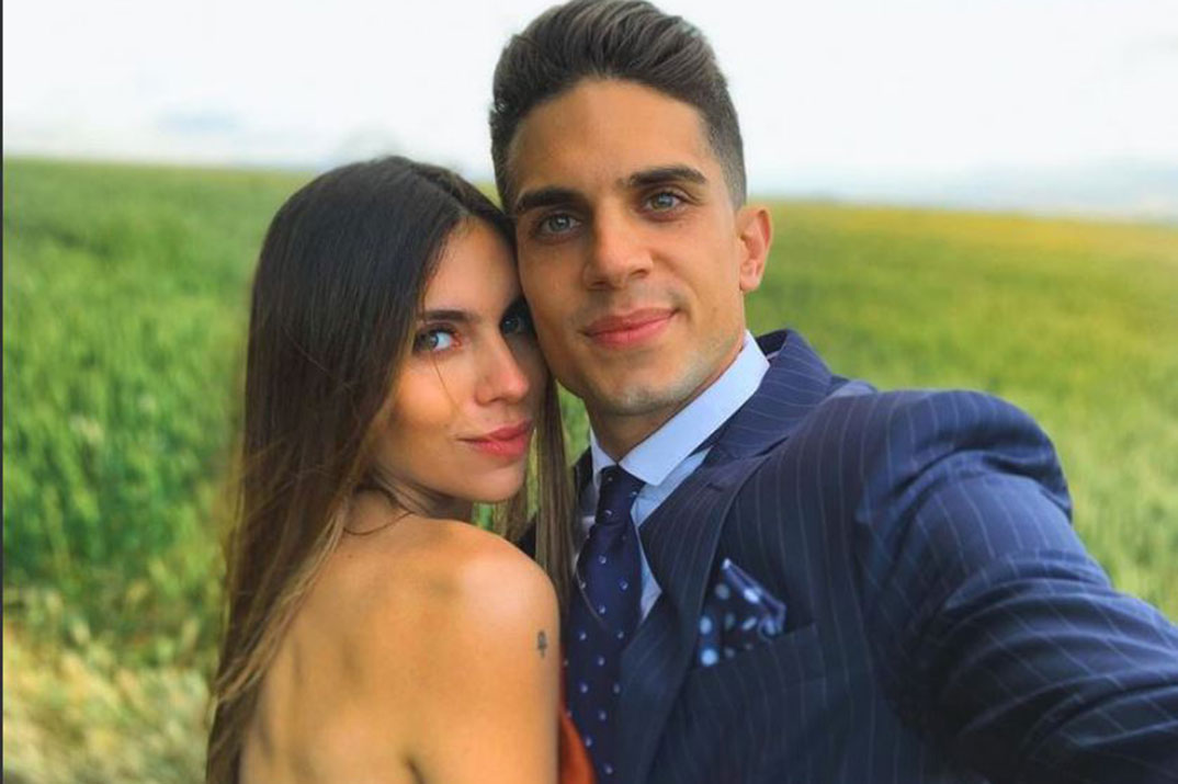 Marc Bartra y Melissa Jiménez se separan