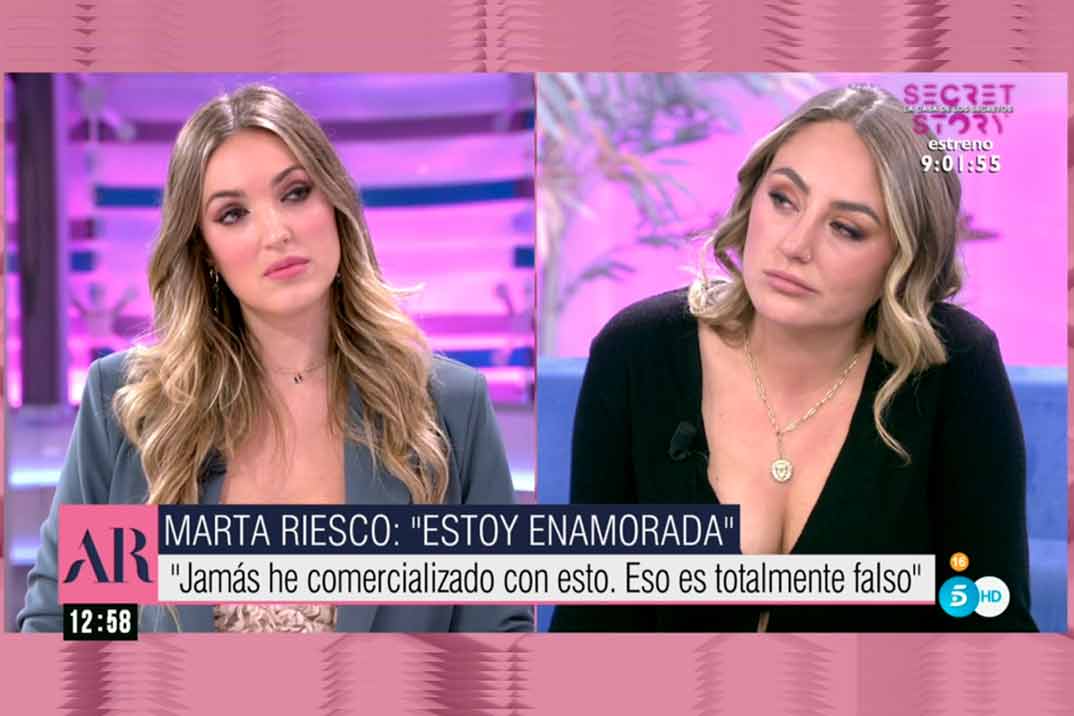 Así ha sido el tenso cara a cara entre Rocío Flores y Marta Riesco