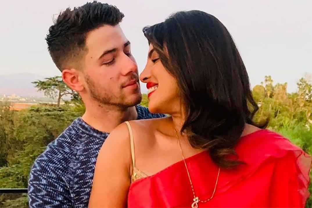 Nick Jonas y Priyanka Chopra © Instagram