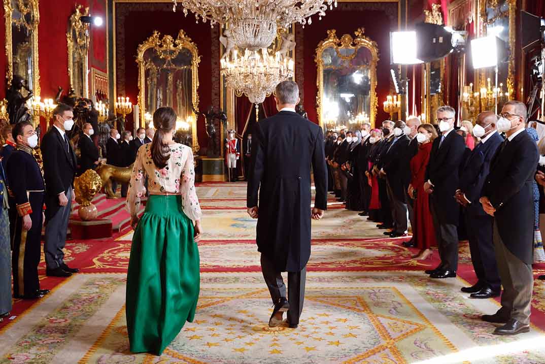 Reyes Felipe y Letizia - Recepción anual al Cuerpo Diplomático © Casa S.M. El Rey