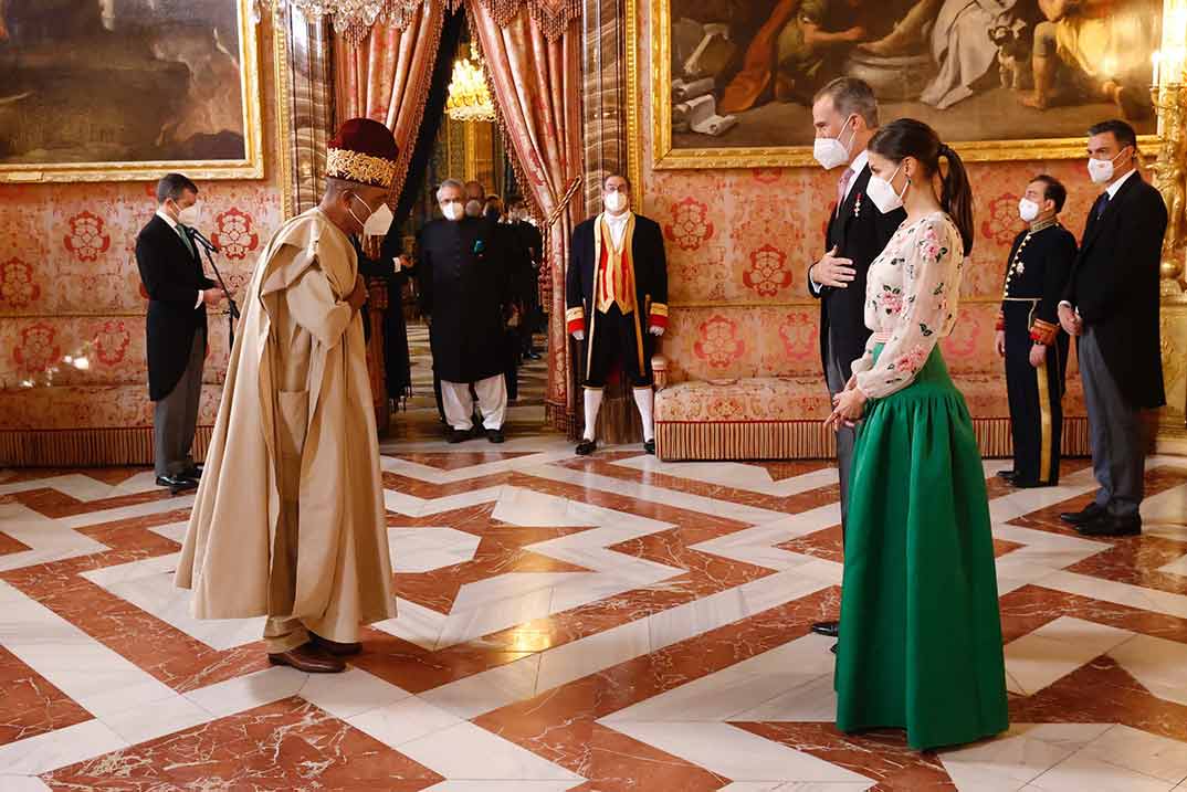 Reyes Felipe y Letizia - Recepción anual al Cuerpo Diplomático © Casa S.M. El Rey