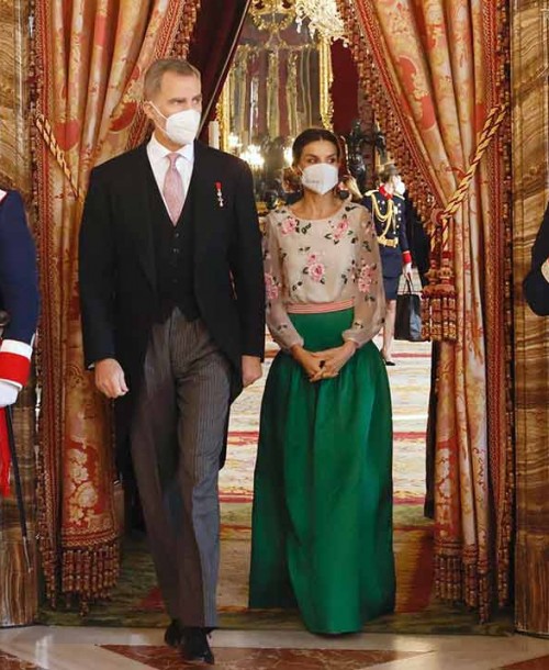 La reina Letizia rescata un vestido de Valentino de la reina Sofía