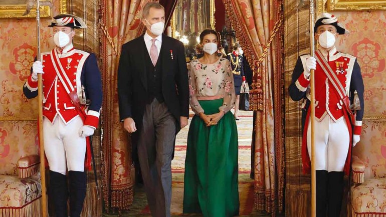 La reina Letizia rescata un vestido de Valentino de la reina Sofía