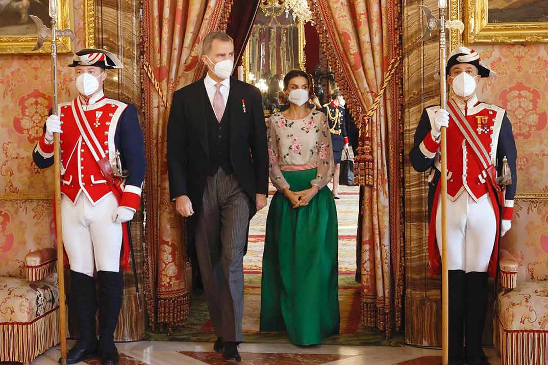 La reina Letizia rescata un vestido de Valentino de la reina Sofía