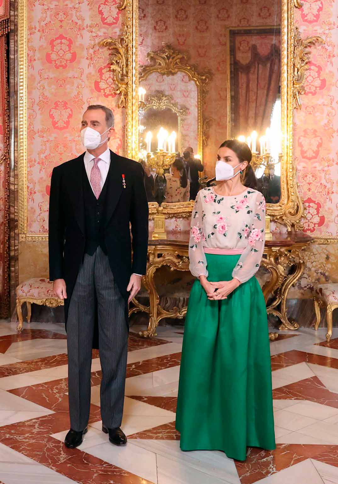 Reyes Felipe y Letizia - Recepción anual al Cuerpo Diplomático © Casa S.M. El Rey