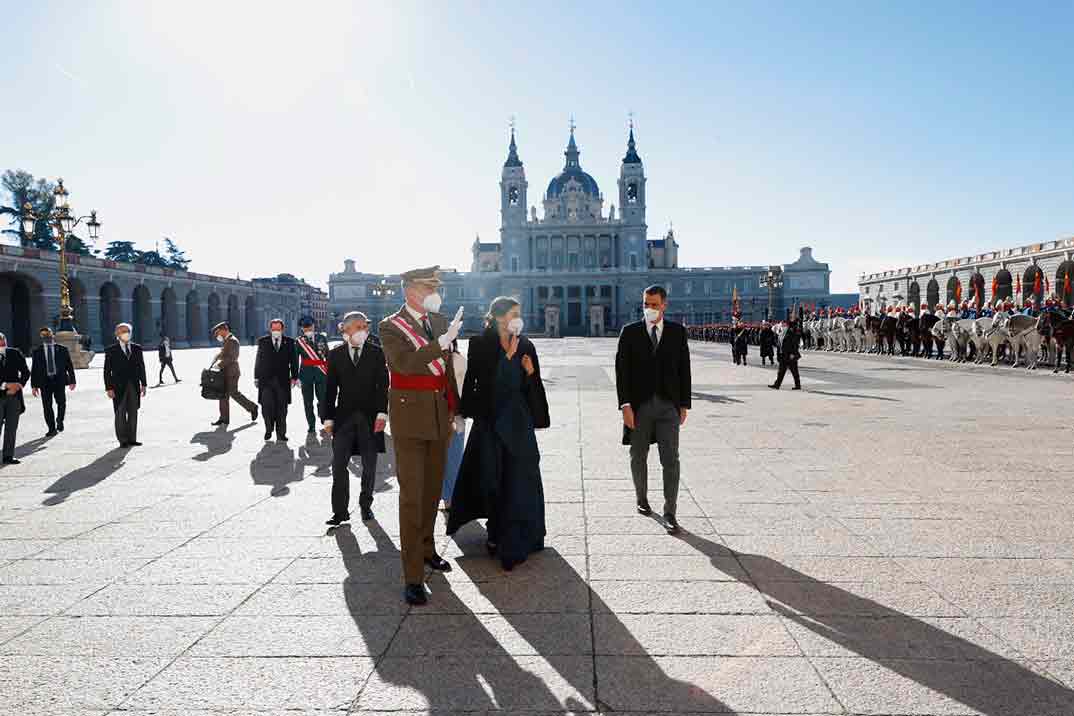 Reyes Felipe y Letizia - Pascua Militar © Casa S.M. El Rey