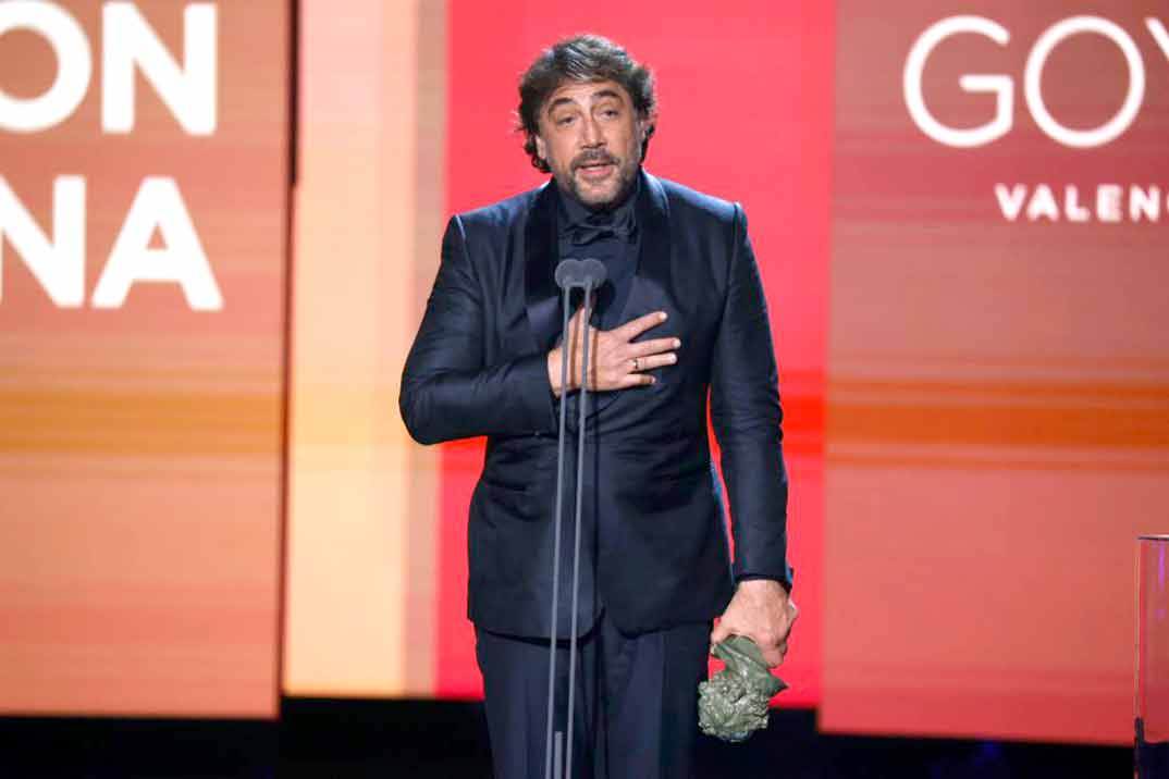 El emotivo discurso de Javier Bardem en los Premios Goya 2022