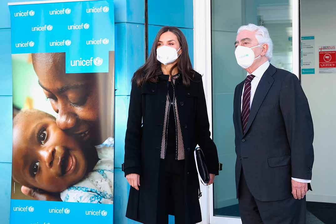 Reina Letizia - Reunión de trabajo con UNICEF España © Casa S.M. El Rey