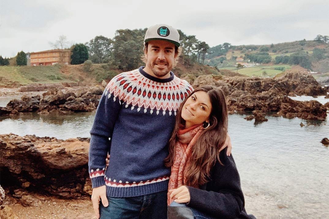 Fernando Alonso y Linda Morselli © Instagram