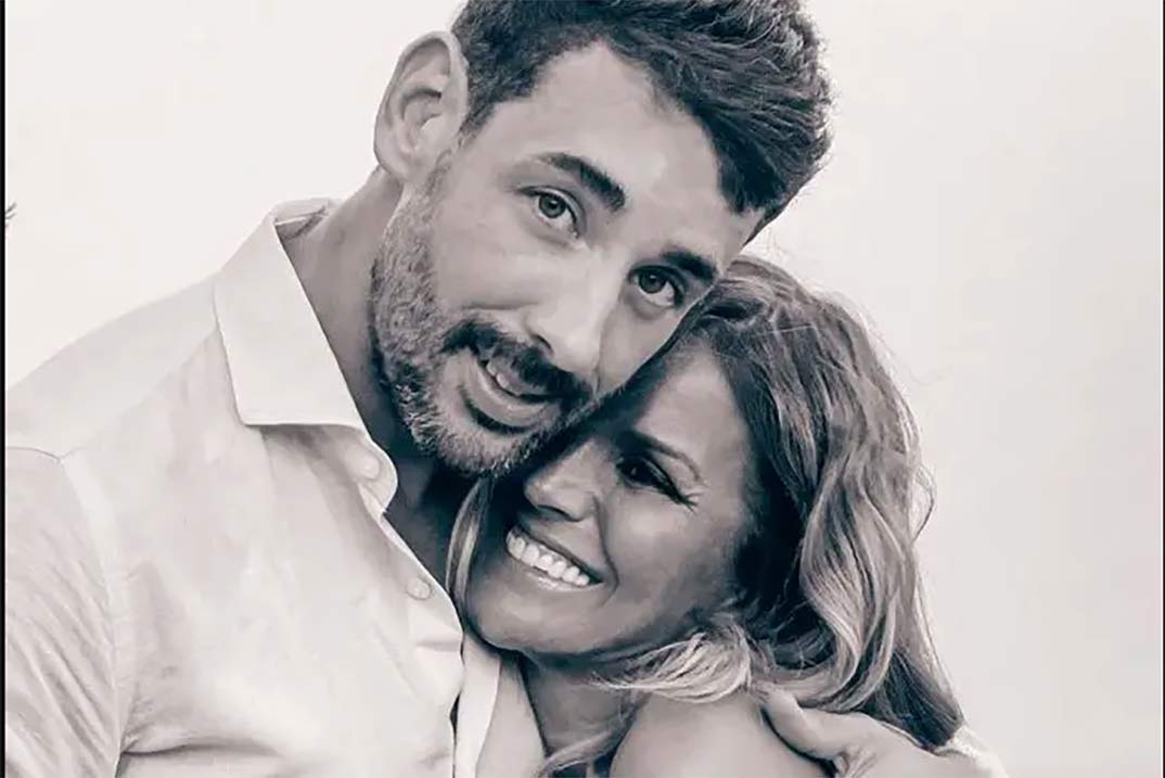 Marta López y su novio Rubén © Instagram