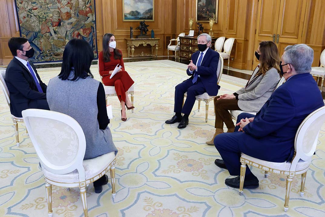 Reina Letizia - Audiciencia Palacio de La Zarzuela © Casa S.M. El Rey