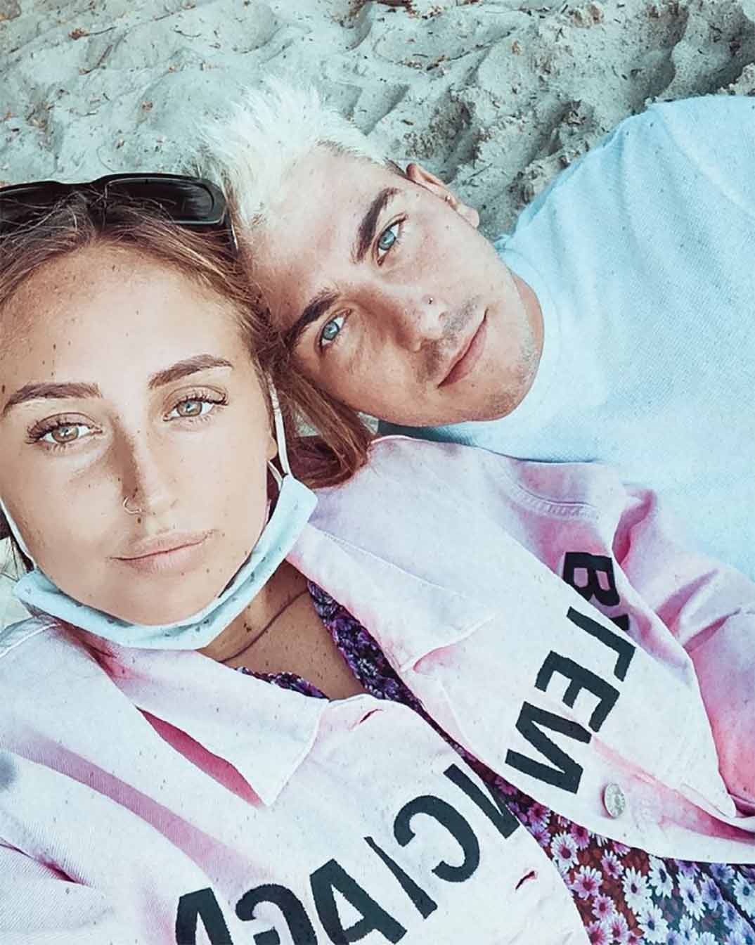 Rocío Flores y Manuel Bedmar © Instagram