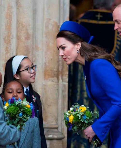 Kate Middleton brilla en el Día de la Commonwealth, marcado por la histórica ausencia de Isabel II