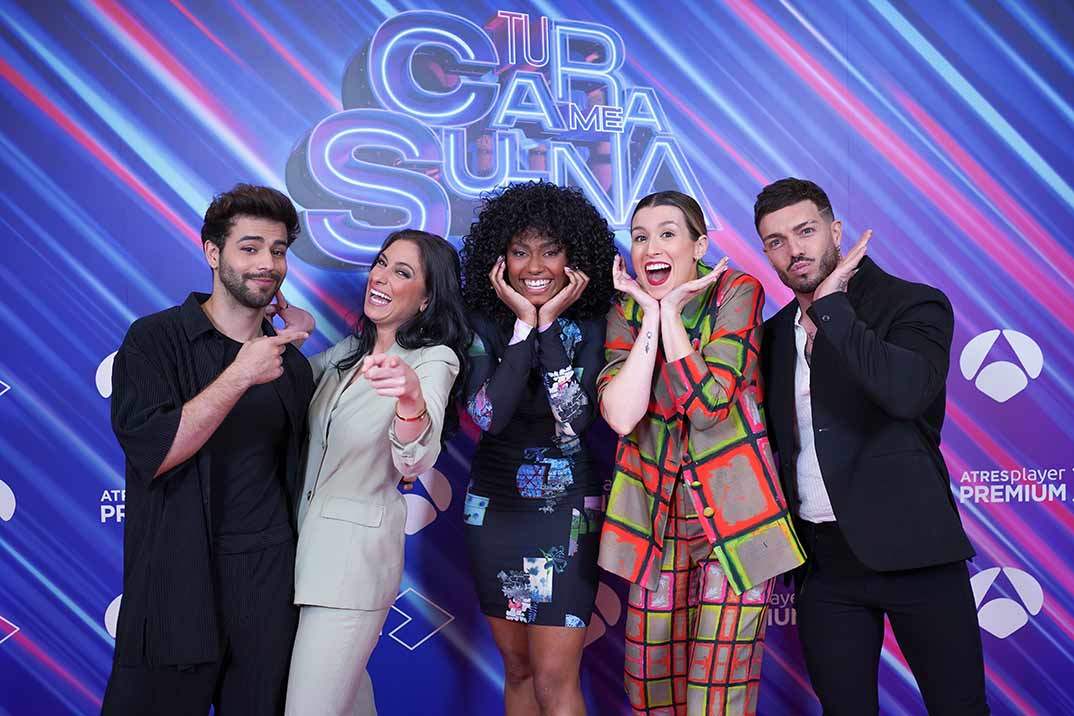 Nia, María Peláe, Agoney, Rasel y Eva Soriano - Tu cara me suena 9 © Atresmedia