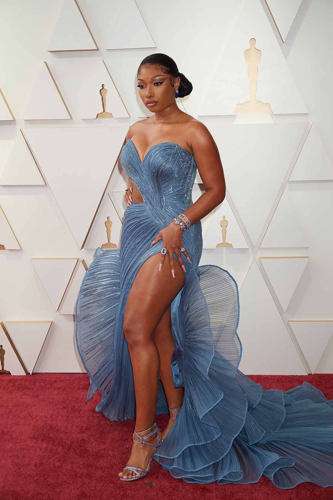 Megan Thee Stallion - Premios Oscar 2022 © Michael Baker/AMPAS