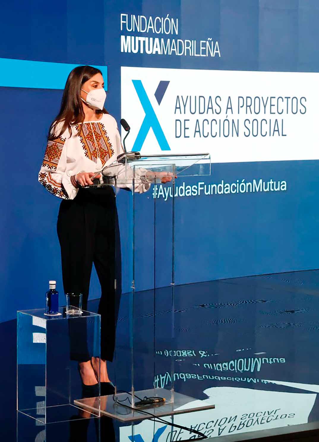 Reina Letizia - Proyectos Sociales de la Fundación Mutua Madrileña © Casa S.M. El Rey