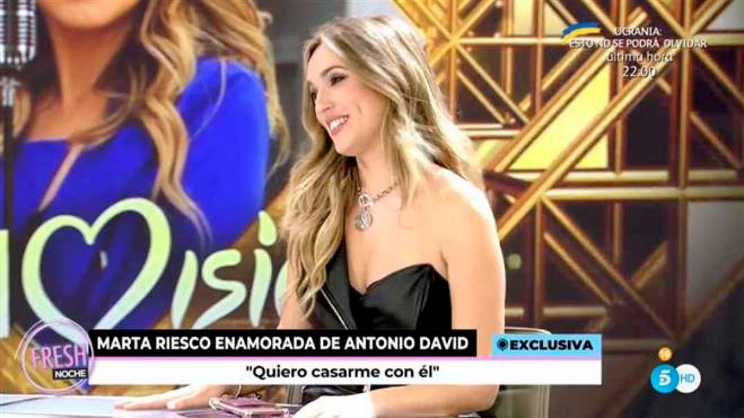 Marta Riesco - Ya son las ocho © Telecinco