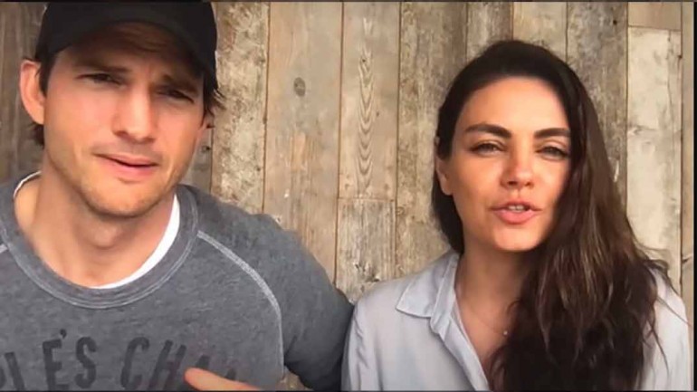 Ashton Kutcher y Mila Kunis donan 3 millones de dólares a los refugiados ucranianos