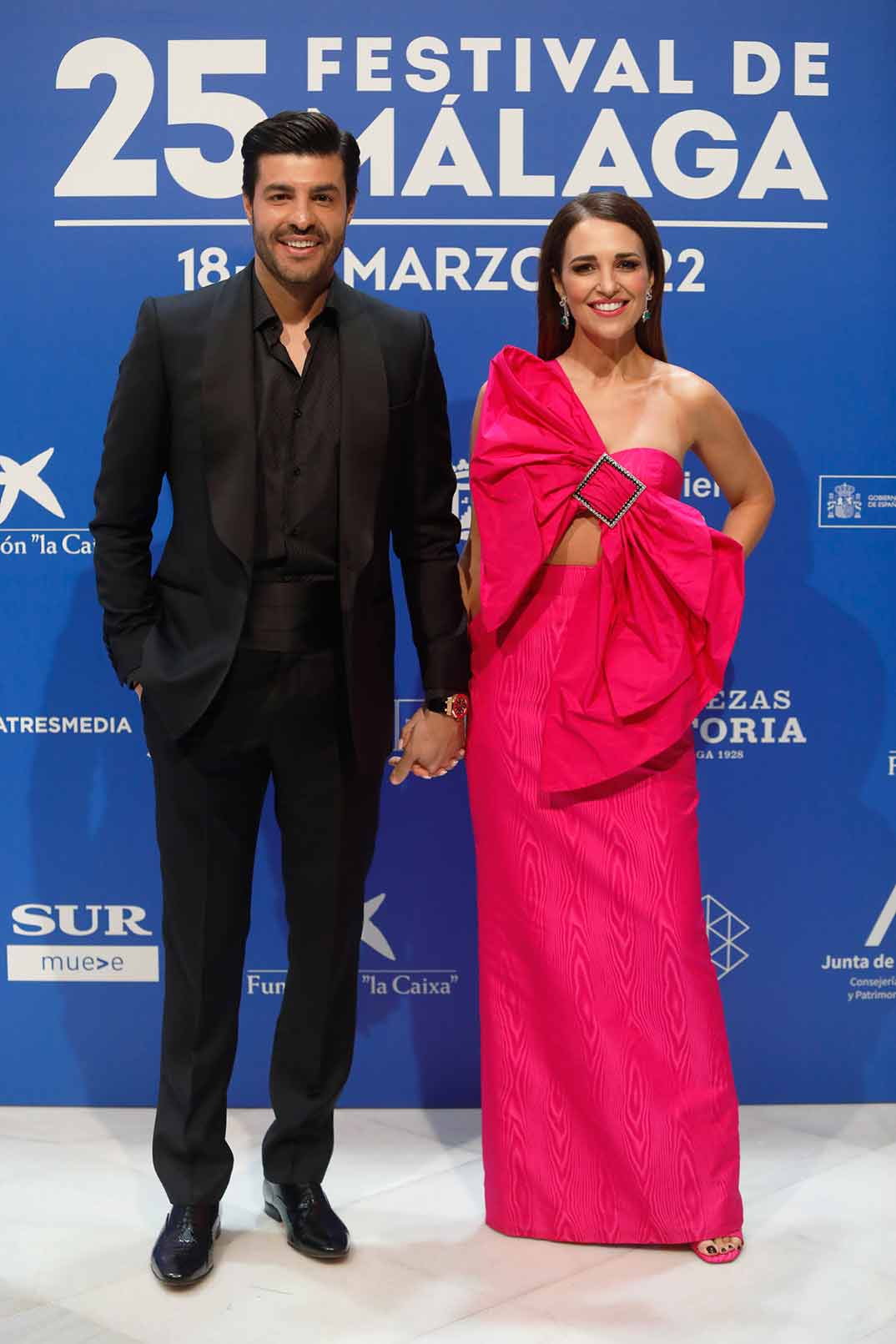 Paula Echevarría y Miguel Torres - Festival de Cine de Málaga