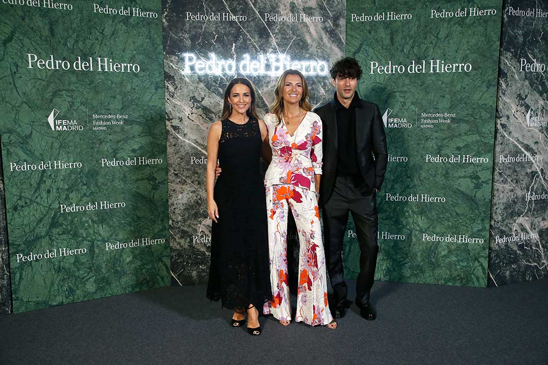 Paula Echevarría y Javier Rey © MBFW Madrid