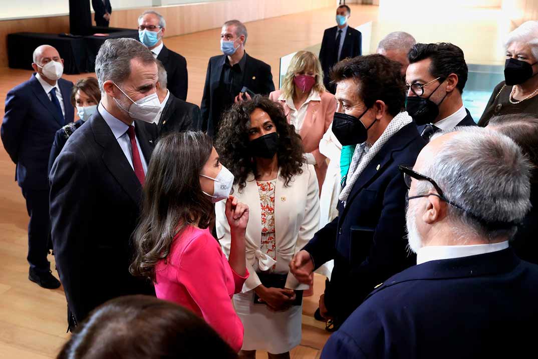 Reyes Felipe y Letizia - Medallas de Oro al Mérito en las Bellas Artes 2020 © Casa SM El Rey