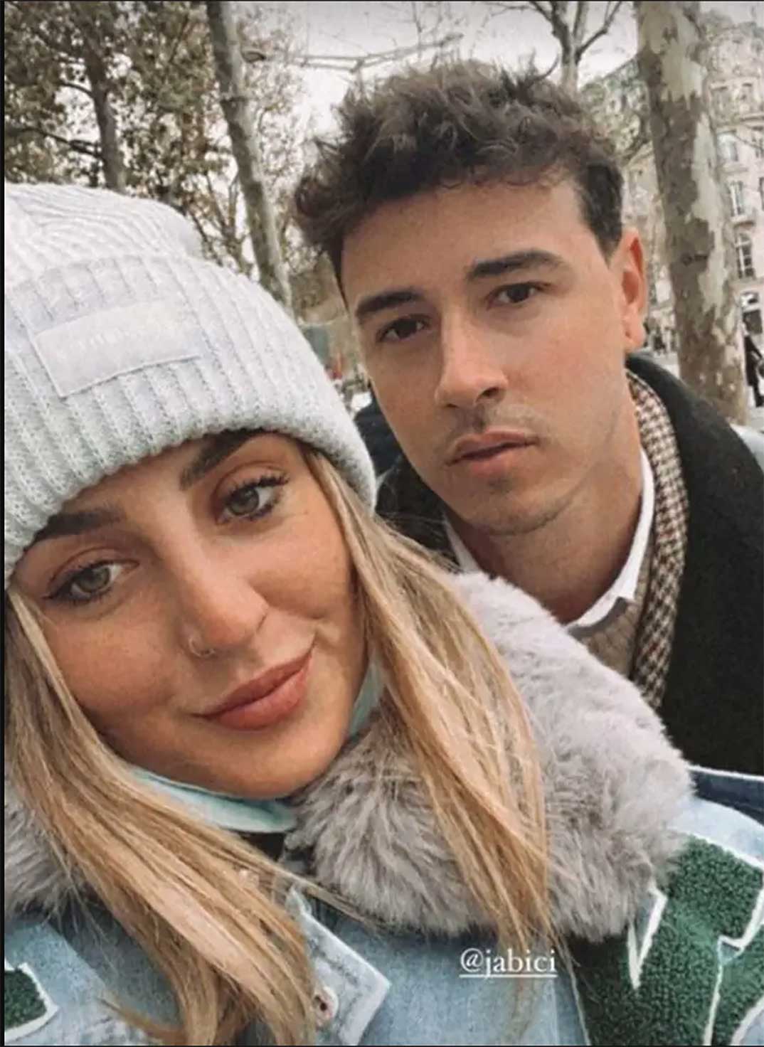 Rocío Flores y Javier Terrón © Instagram