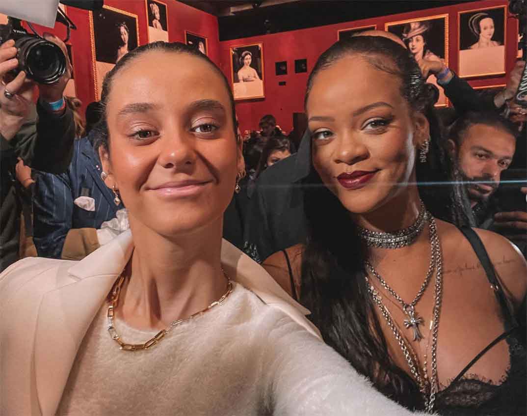 Victoria Federica con Rihanna © Instagram