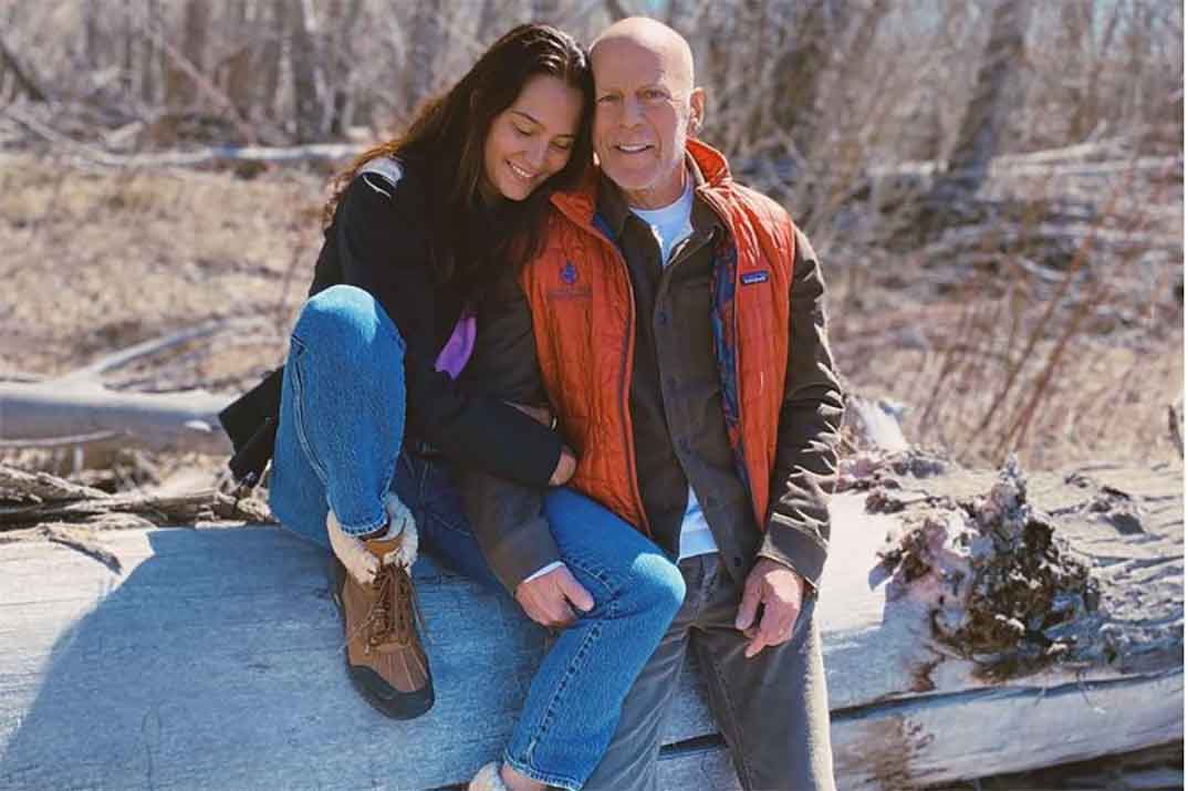 Bruce Willis y su esposa Emma Heming © Instagram