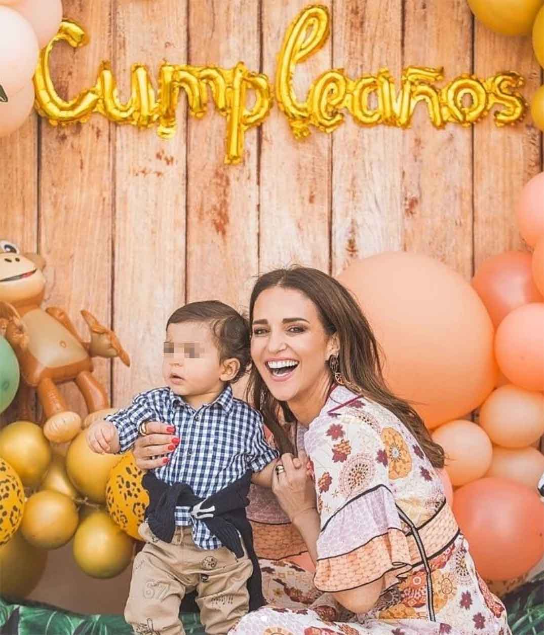 Paula Echevarría con su hijo Miki © Instagram