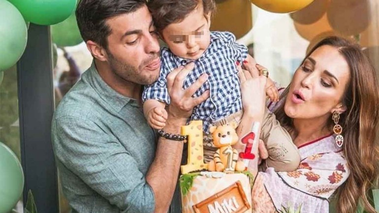 Paula Echevarría y Miguel Torres celebran el primer cumpleaños de su hijo Miki