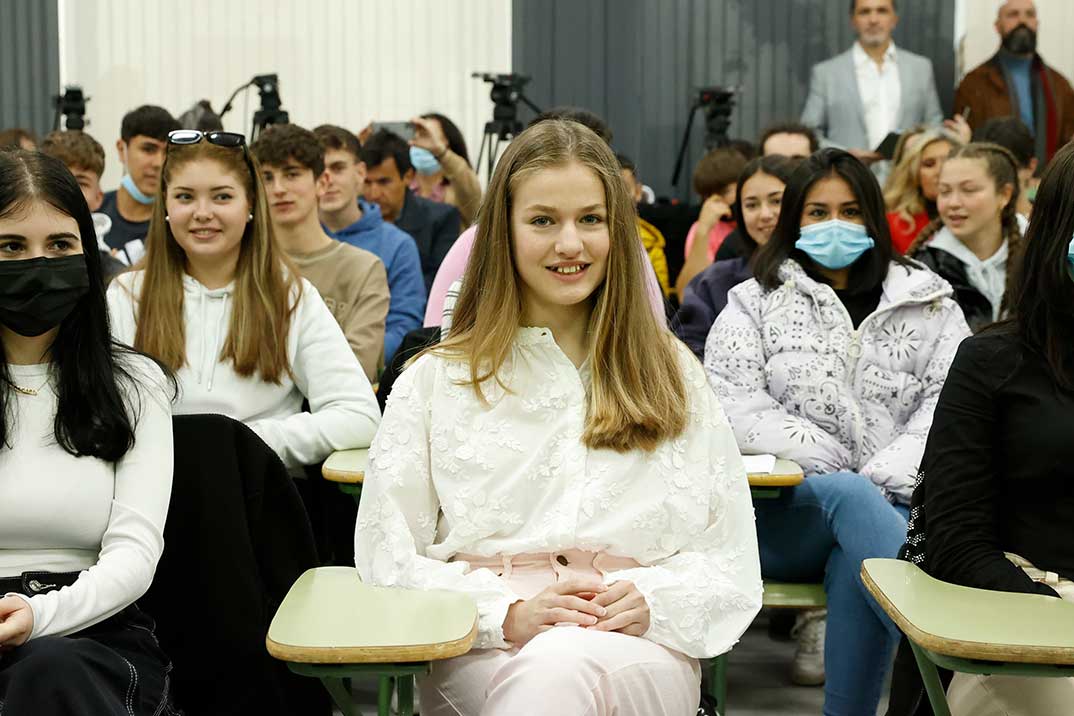 Princesa Leonor - Instituto de Enseñanza Secundaria (IES), Julio Verne (Leganés) © Casa S.M. El Rey