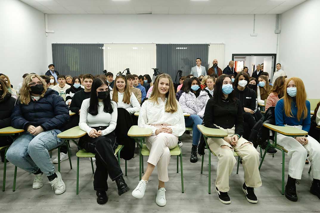 Princesa Leonor - Instituto de Enseñanza Secundaria (IES), Julio Verne (Leganés) © Casa S.M. El Rey