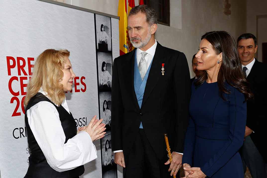 Reyes Felipe y Letizia - Premio Miguel de Cervantes" 2021 © Casa S.M. El Rey