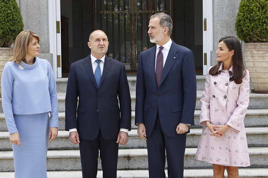 Reyes Felipe y Letizia con el Presidente y la Primera Dama de Bulgaria © Casa S.M. El Rey