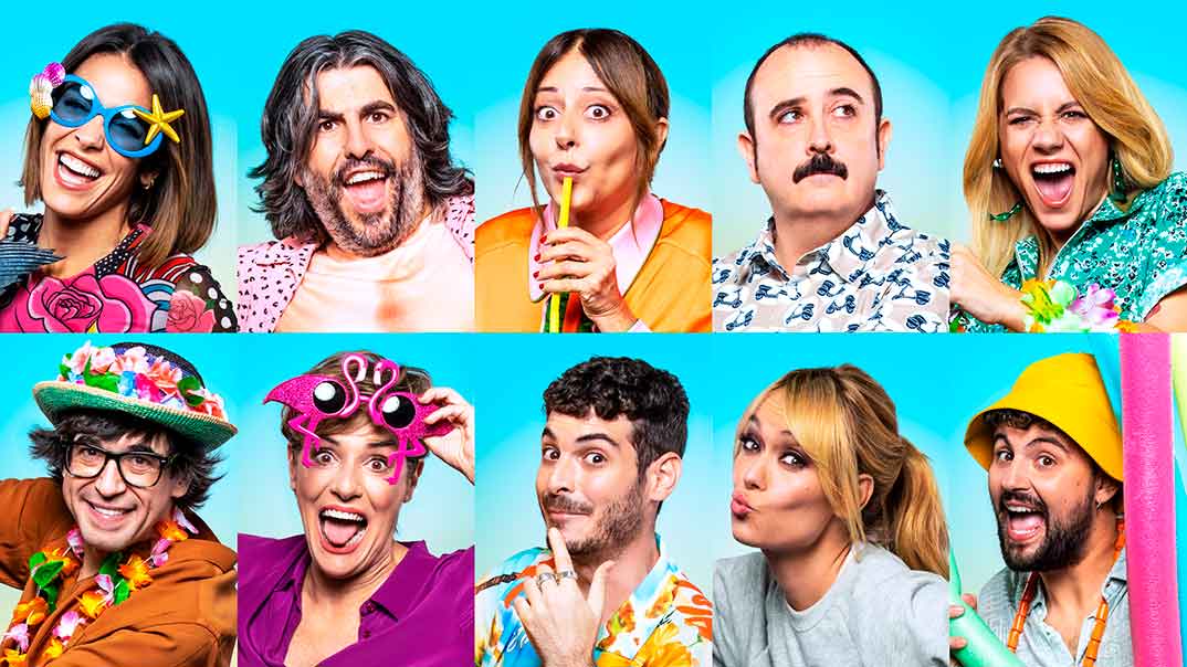 Anabel Alonso, Henar Álvarez, Juan Amodeo, Carlos Areces, Lorena Castell, Patricia Conde, Antón Lofer, Luis Piedrahita, J.J. Vaquero y Yolanda Ramos - LOL: Si te ríes, pierdes © Amazon Prime Video