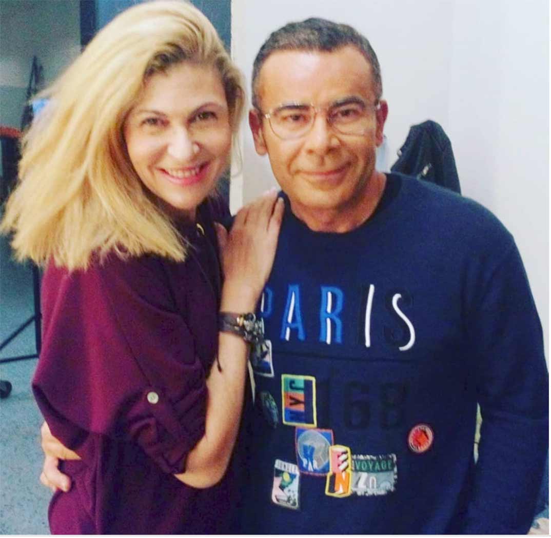 Silvia Gambino con Jorge Javier Vázquez © Instagram