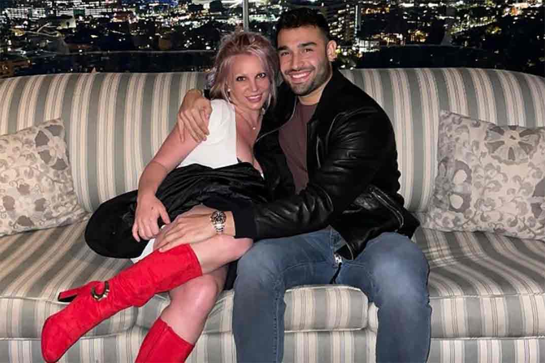 Britney Spears y Sam Asghari © Instagram